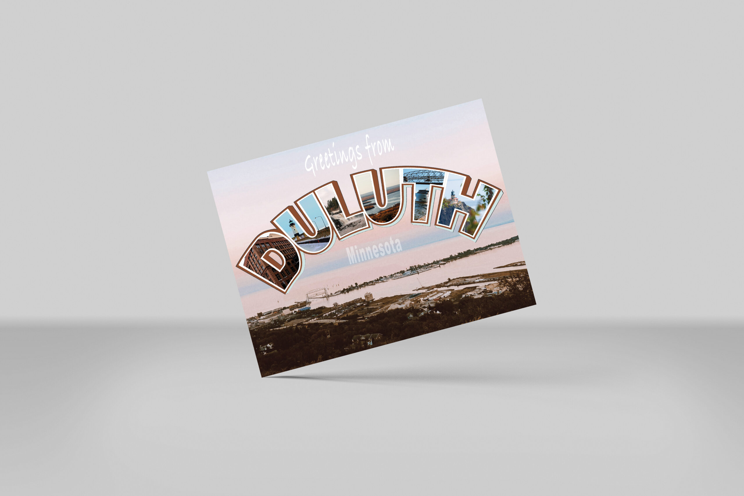 A6 Landscape Flyer, Postcard, Greeting Card Mockup